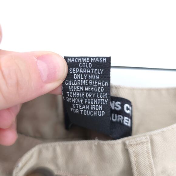 Polo Jeans RL Juniors Khaki Reinforeced Knee Panel Chino Pants Straight Leg 16 - Picture 6 of 10